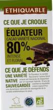 Schokolade 80% Ecuador, Ethiq., 100g