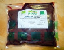 Rinderleber, Tiefkühlware