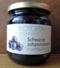 Fruchtaufstrich, Schw. Johannisbeere